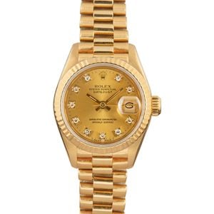 Rolex Lady-Datejust President 69178 Diamond Dial