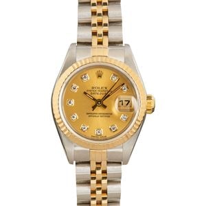 Ladies Rolex Datejust 79173 Diamonds