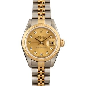 Ladies Rolex Datejust 79173 Diamonds