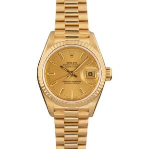 Rolex Datejust 79178 18k Yellow Gold