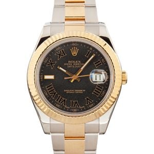 Rolex Datejust II Ref 116333 Roman Dial