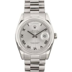 Rolex Day-Date 118209 White Gold