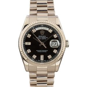 Rolex Day-Date 118239 White Gold President