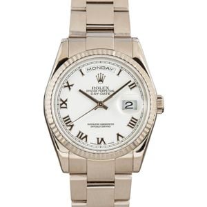 Rolex Day-Date 118239 18k White Gold