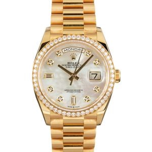 Rolex Day-Date 36 Ref 128348 18k Yellow Gold