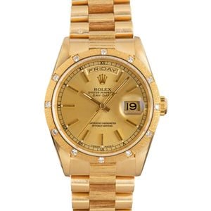 Rolex Presidential 18248 Bark Finish