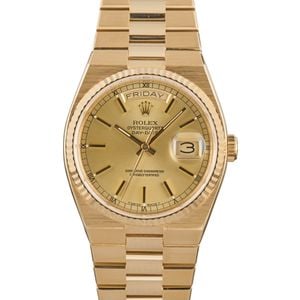 Rolex Day-Date OysterQuartz 19018 Yellow Gold