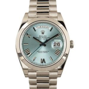 Rolex Day-Date 40 Ref 228206 Platinum