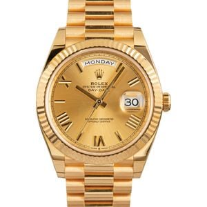 Rolex Day-Date 40 Ref 228238 Champagne Dial