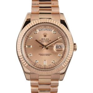 Rolex President 218235 Rose Gold