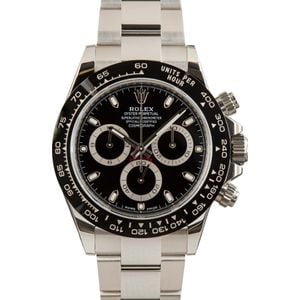 Pre-Owned Rolex Daytona 116500 Black Dial