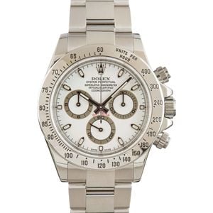 Rolex Daytona 116520 White