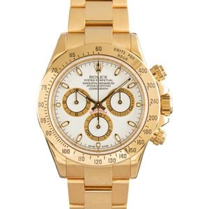 Pre-Owned Rolex Daytona 116528 18k Yellow Gold