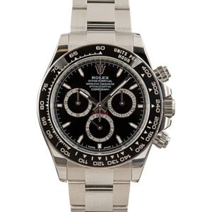 Rolex Cosmograph Daytona Ref 126500 Black Dial