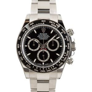 Rolex Cosmograph Daytona 126500 Black Dial