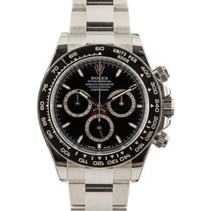 Rolex Cosmograph Daytona Ref 126500 Black Dial