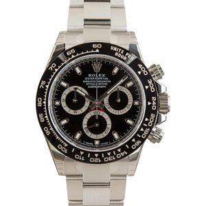 Rolex Cosmograph Daytona Ref 126500 Black Dial