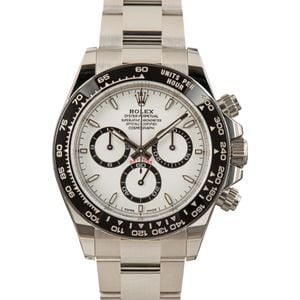 Rolex Cosmograph Daytona Ref 126500 White Dial