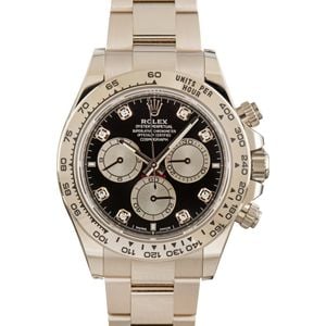 Rolex Cosmograph Daytona 126509 Black Diamond Dial