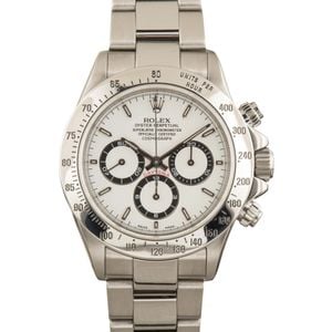 Rolex Daytona 16520 White Dial Zenith Movement