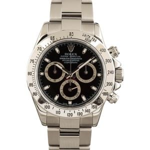 Rolex Daytona 116520 Black Dial