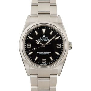 Rolex Explorer 114270 Black Dial