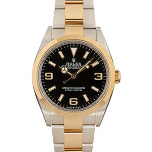 Pre-Owned Rolex Explorer 124273 Steel & 18k Gold