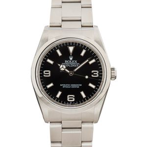 PreOwned Rolex Explorer 14270 Smooth Bezel