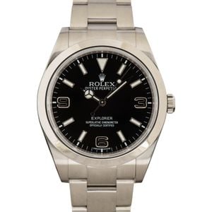 Rolex Explorer 214270 Black Dial