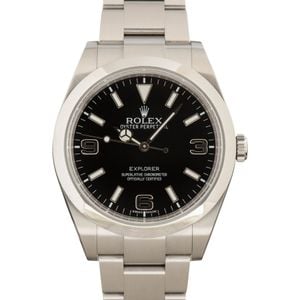 Rolex Black Explorer 214270 39MM