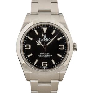 Rolex Explorer 214270 Stainless Steel Oyster Band