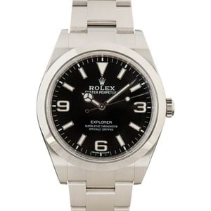 Rolex Black Explorer 214270 39MM