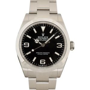 Rolex Explorer 40 Ref. 224270 Stainless Steel Oyster