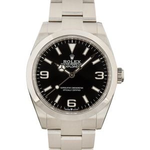 167330 Rolex Explorer 40 Ref 224270 Stainless Steel