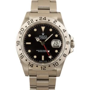 Mens Rolex Explorer II 16570 Black