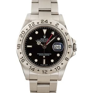 Rolex Explorer II Ref 16570 Stainless Steel