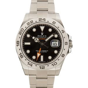 Rolex Explorer II 216570 Black 42MM