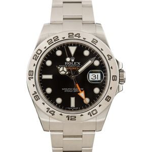 Rolex Explorer II 216570 Black 42MM