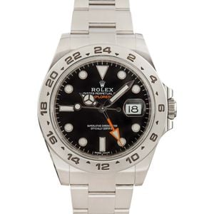 Rolex Explorer II 216570 Black 42MM