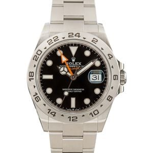 Rolex Explorer II Ref 226570 Black Dial