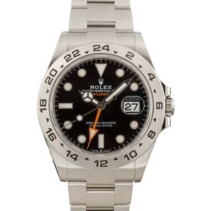 Rolex Explorer II Ref 226570 Black Dial