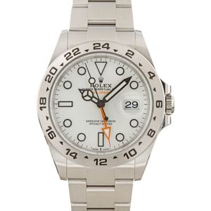 Pre-Owned Rolex Explorer II Polar 226570