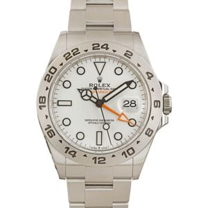 Mens Rolex Explorer II White 226570