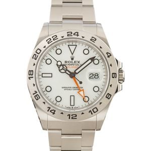 Mens Rolex Explorer II White 226570