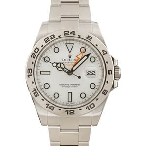 Rolex Explorer II 216570 White