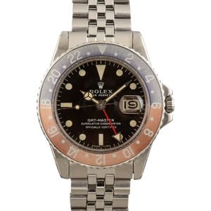 Vintage Rolex GMT-Master ref 1675 Tropical Dial