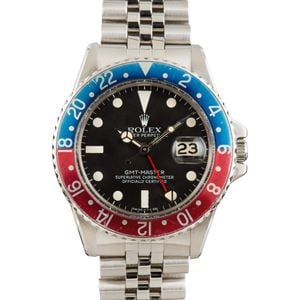 Vintage Rolex GMT Master 1675 Black