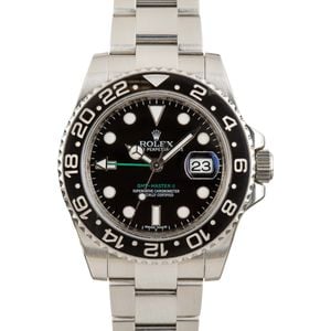 Rolex GMT-Master II Ref 116710 Black Cerachrom Bezel