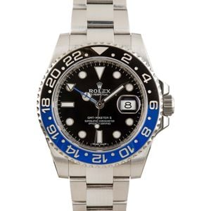 Rolex GMT-Master II Batman Bezel 116710blnr