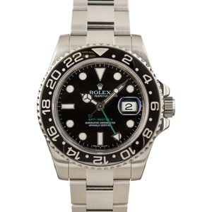 Rolex Black GMT-Master II Ceramic Bezel 116710